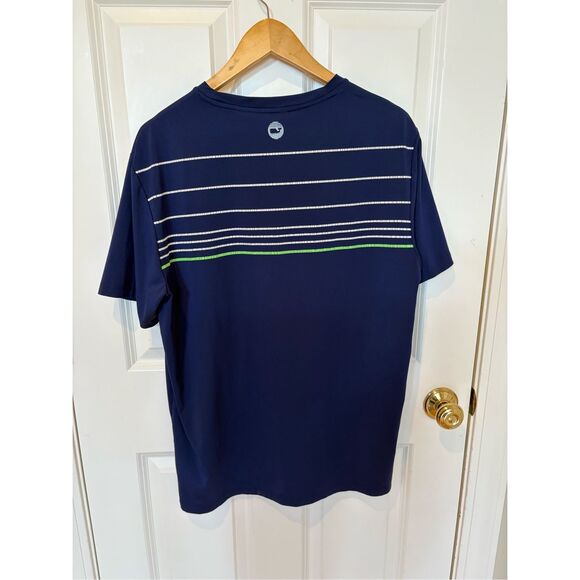 Vineyard Vines Men’s Striped Tee, Medium - Picture 4 of 5